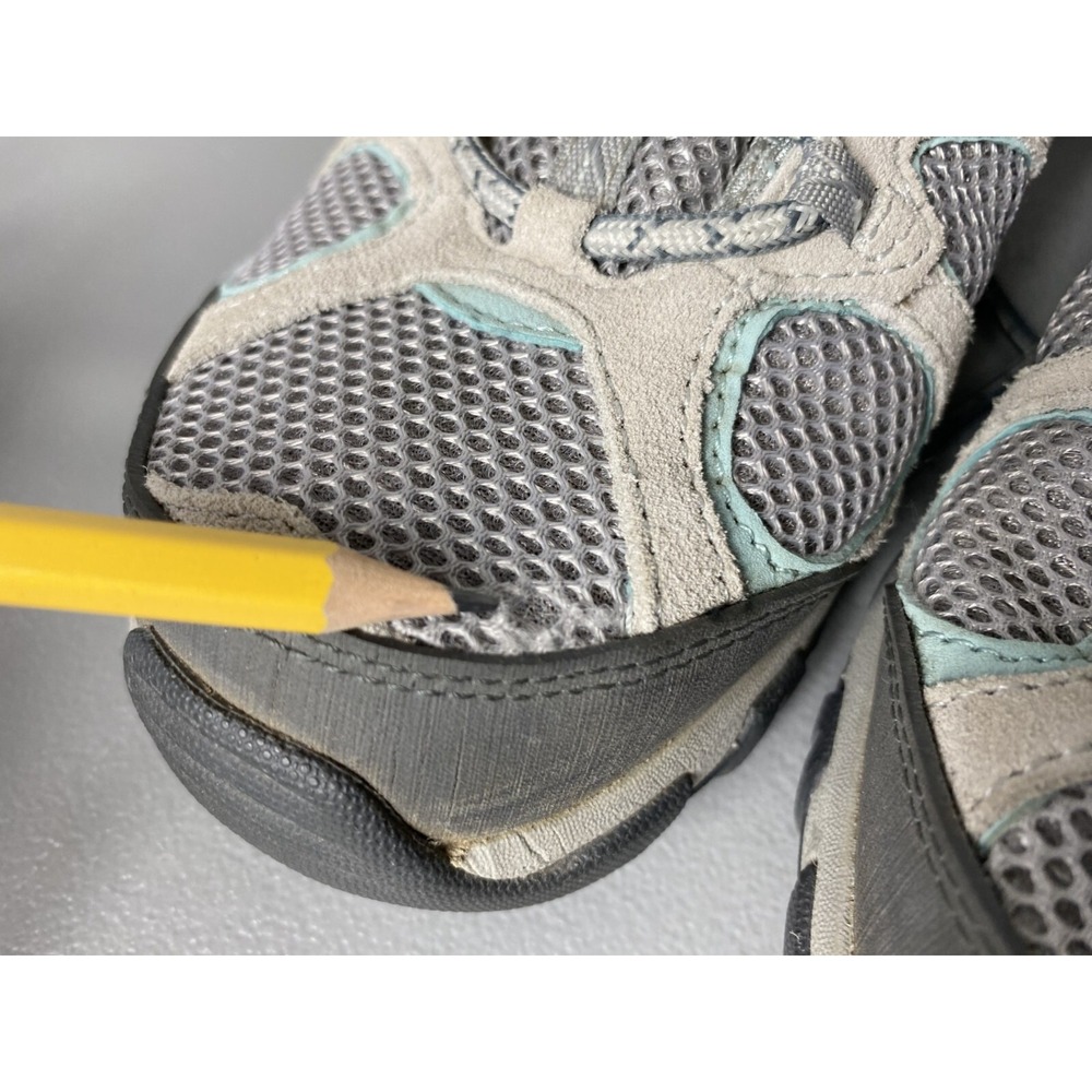 MERRELL Women Hilltop Ventilator Lace-Up Hiking Shoes US 8 Ice/Eggshell/Grey - Picture 14 of 14